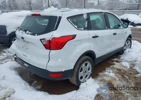 2019 Ford Escape S from USA, damaged, VIN 1FMCU0F71KUB85348